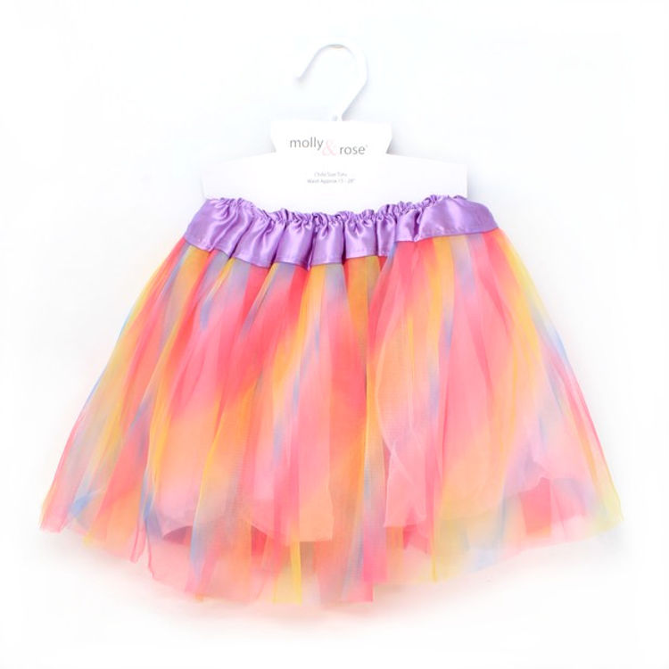 Picture of 6688 CHILD SIZE RAINBOW NET TUTU WAISTBAND 15-28